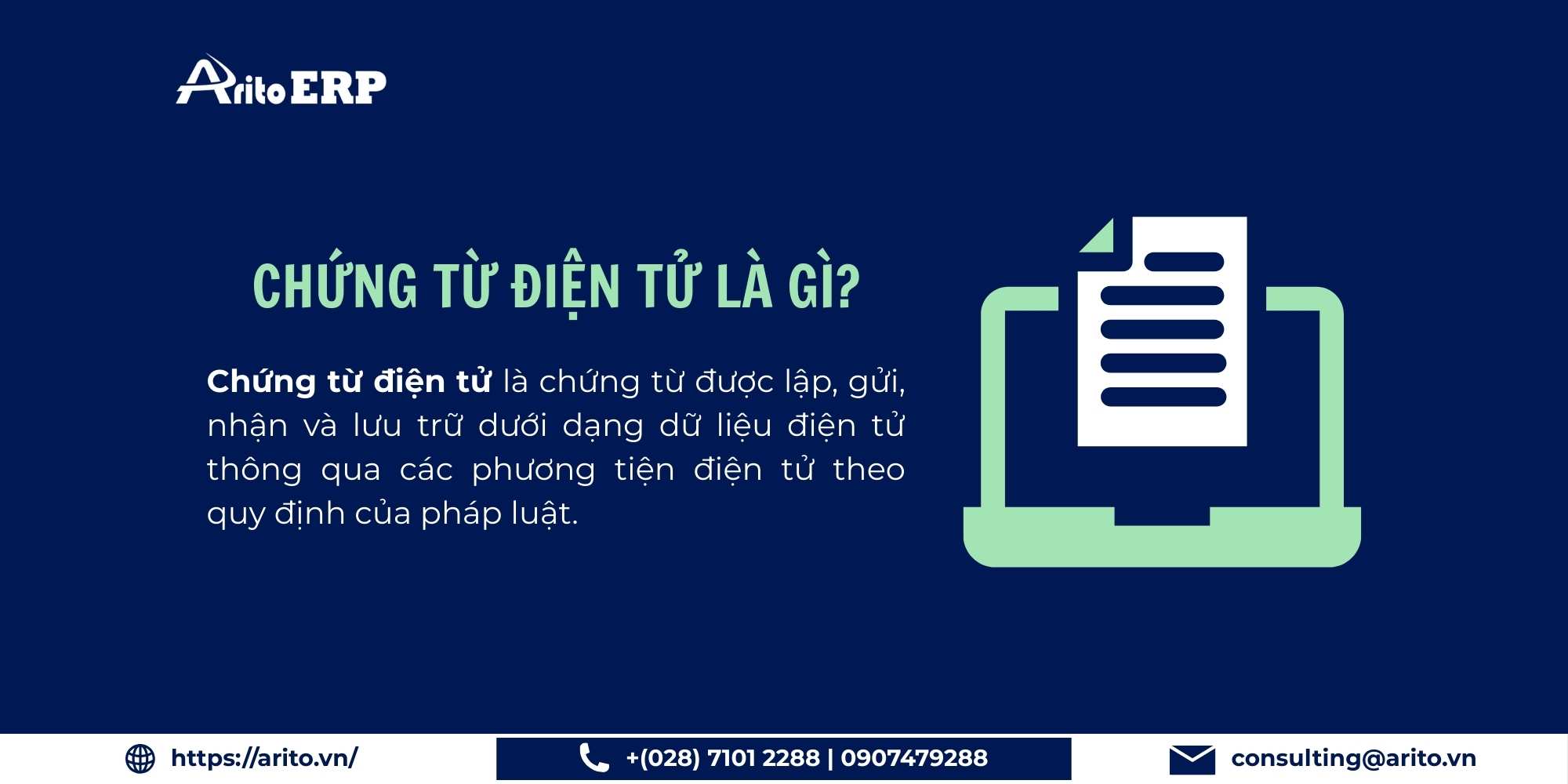 Chứng từ điện tử là gì?