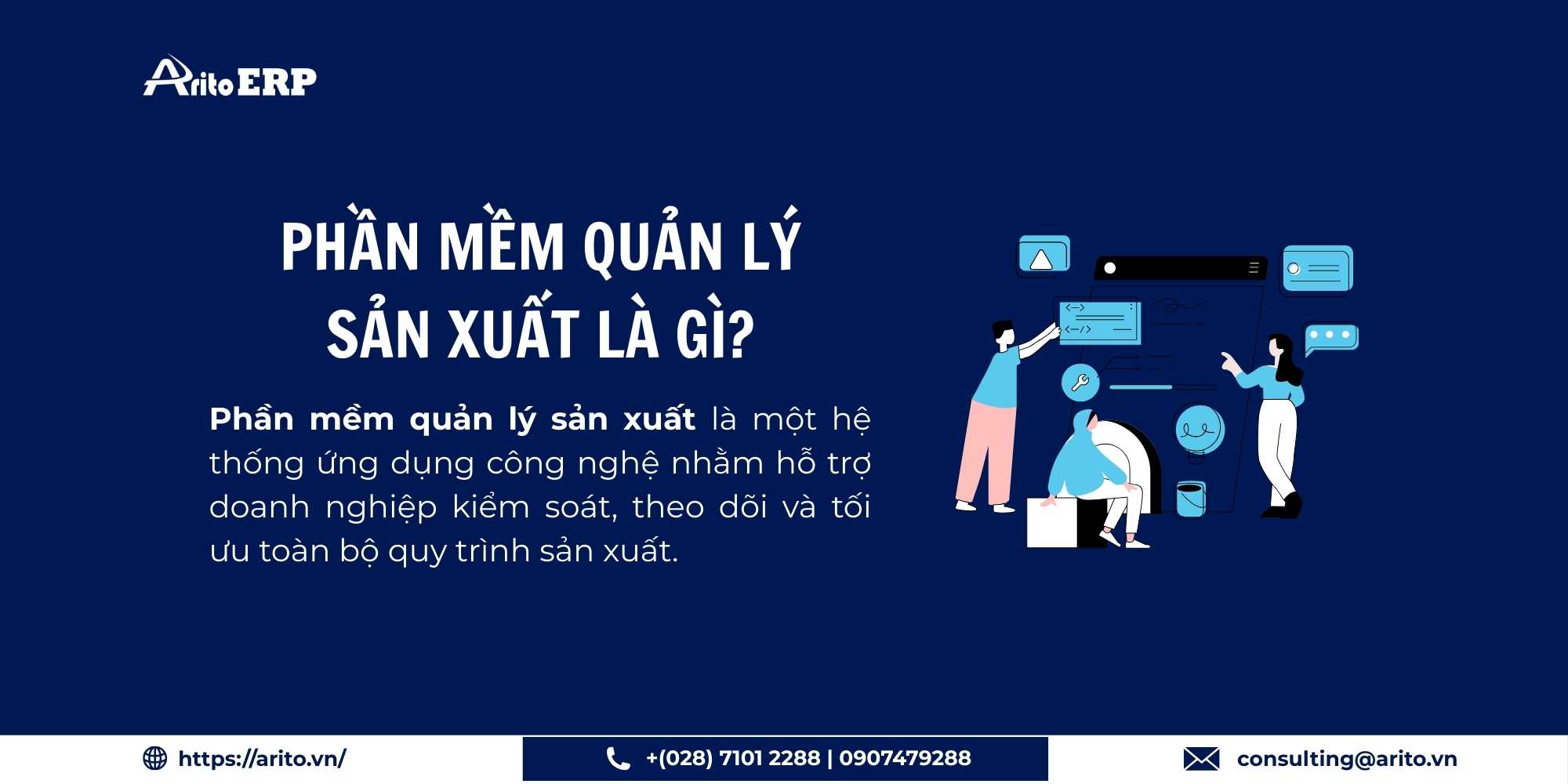 Phần mềm quản lý sản xuất là gì?