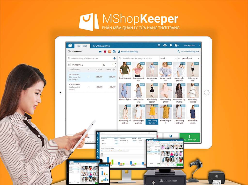 Phần mềm quản lý bán hàng MSHOPKEEPER
