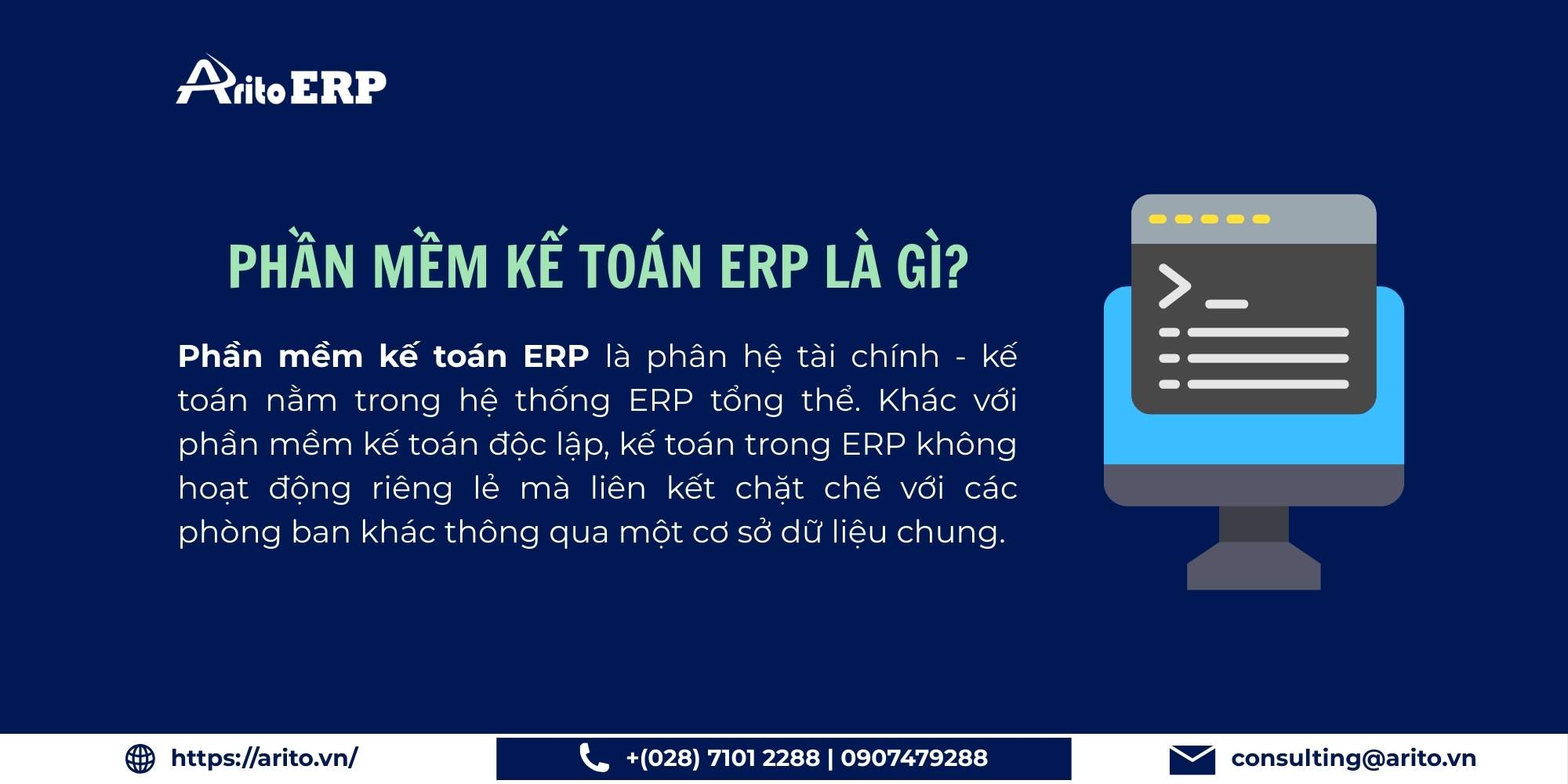 Phần mềm kế toán ERP là gì?