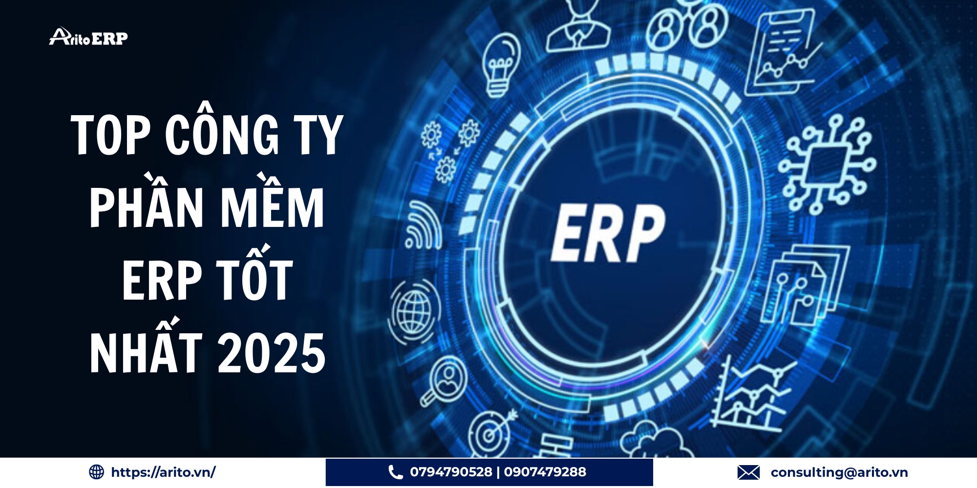 Top 12 Công Ty Phần Mềm ERP Tốt Nhất 2025