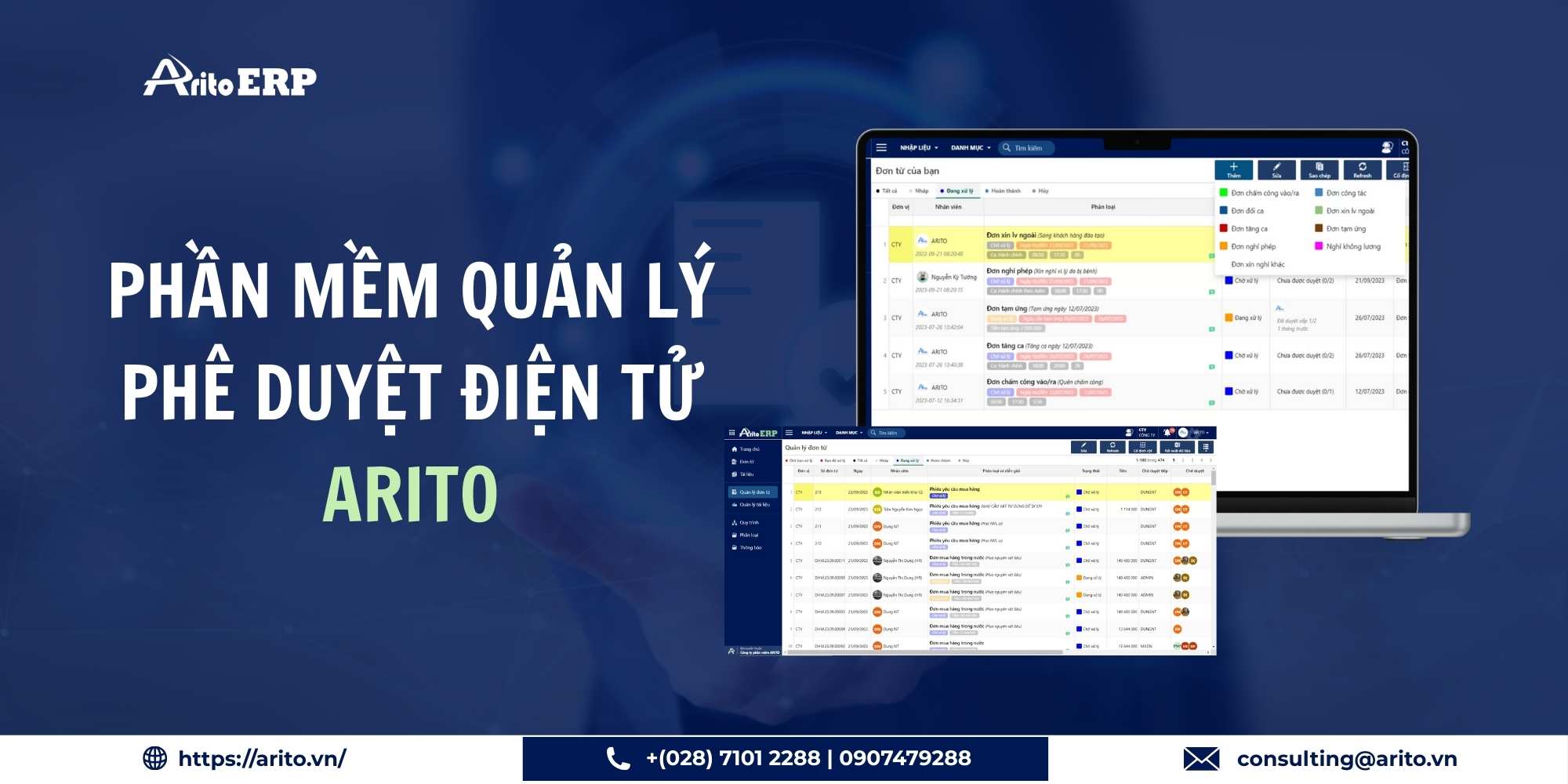 Cách phê duyệt nhanh chóng và hiệu quả với Arito Solutions