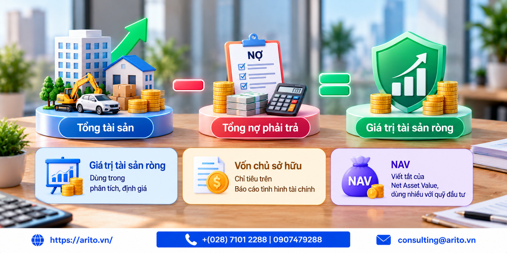 Giá trị tài sản ròng là gì? Vì sao số sổ sách khác số thật