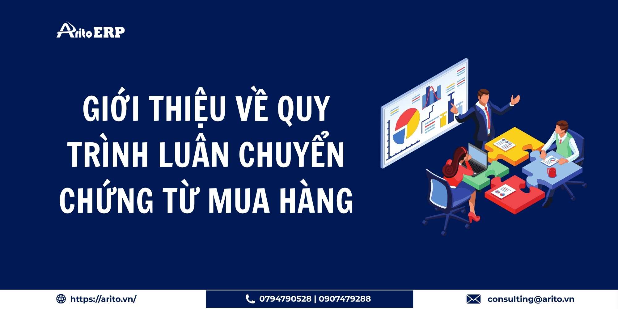 Giới thiệu về quy trình luân chuyển chứng từ mua hàng