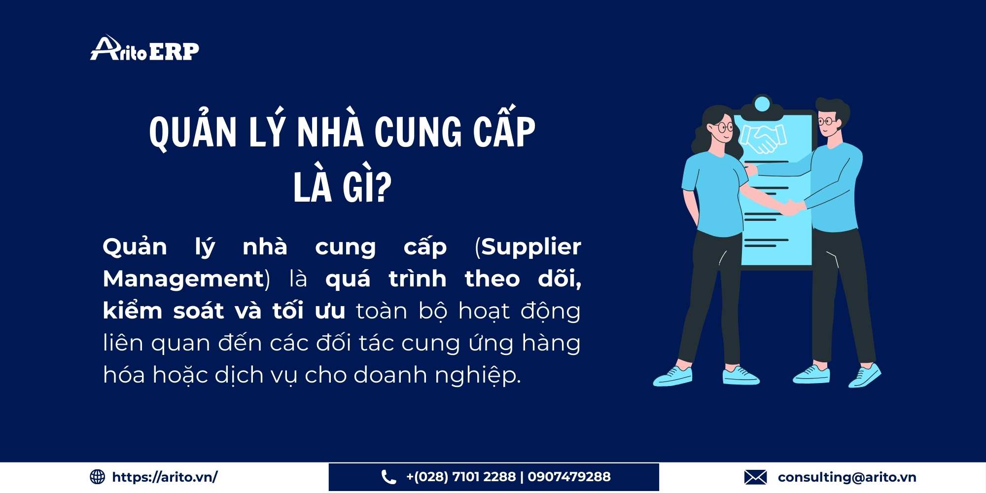 Quản lý nhà cung cấp là gì?