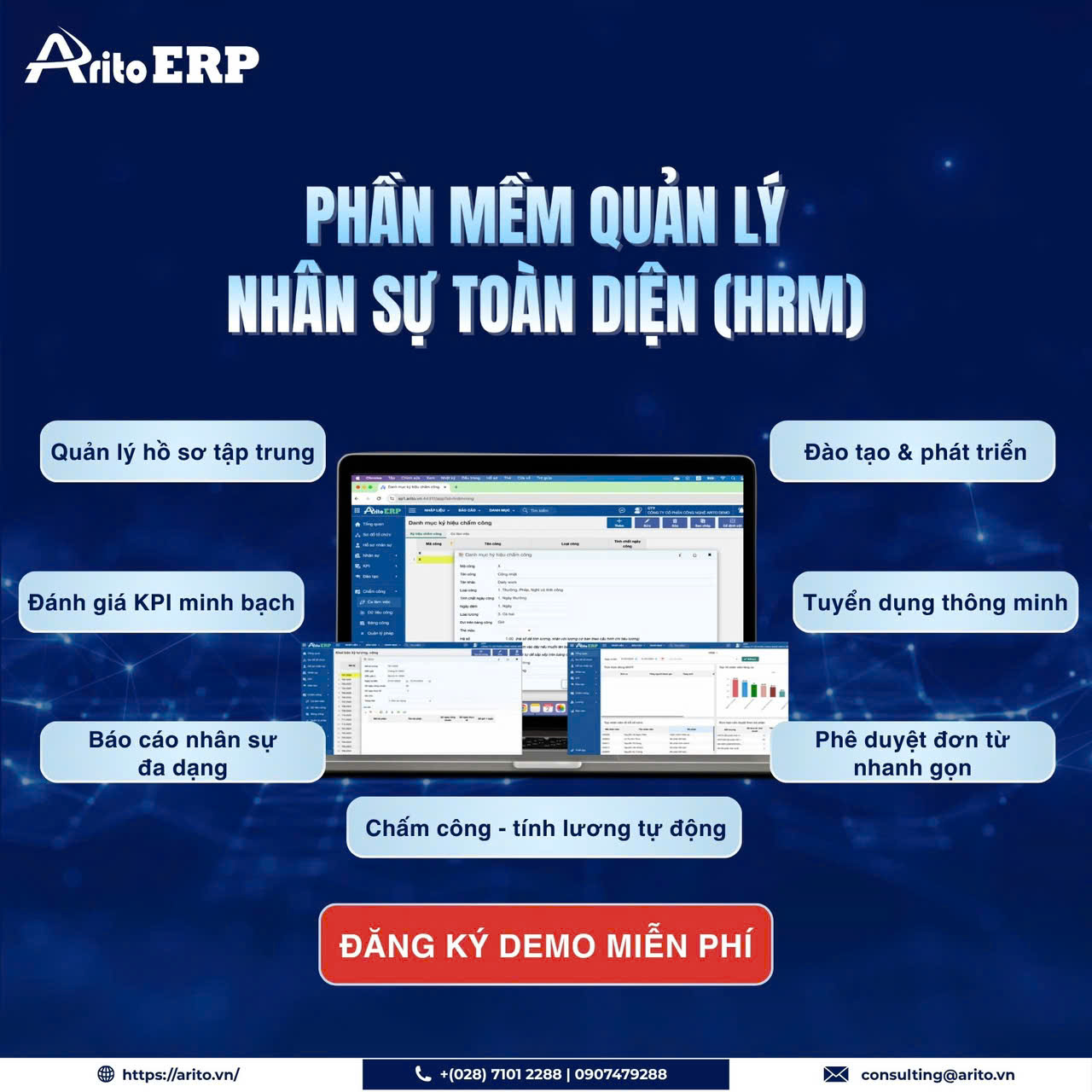 Giải pháp AritoHRM đồng hành cùng chuyển đổi số nhân sự