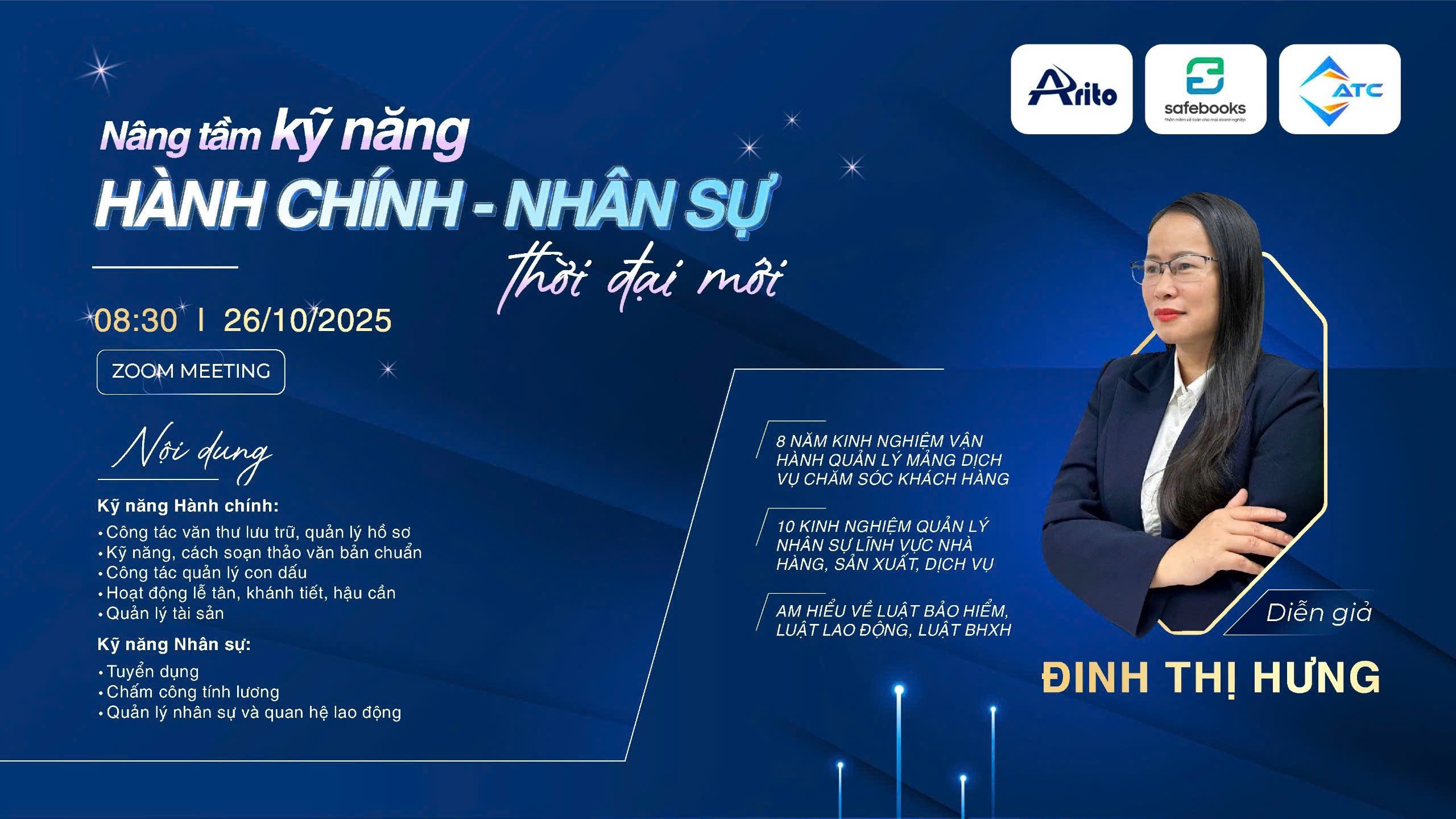 Hội thảo "Nâng tầm kỹ năng Hành chính - Nhân sự thời đại mới"