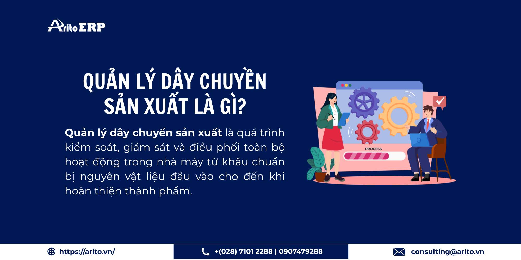 Quản lý dây chuyền sản xuất là gì?