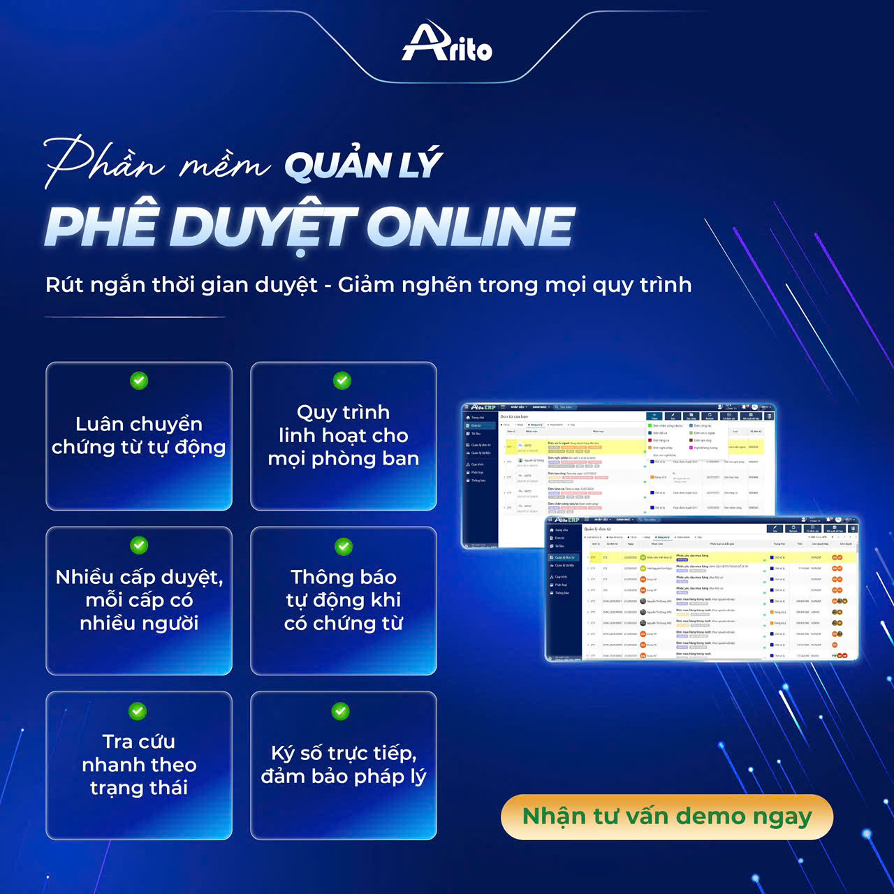 Phần mềm phê duyệt điện tử và tiêu chí lựa chọn