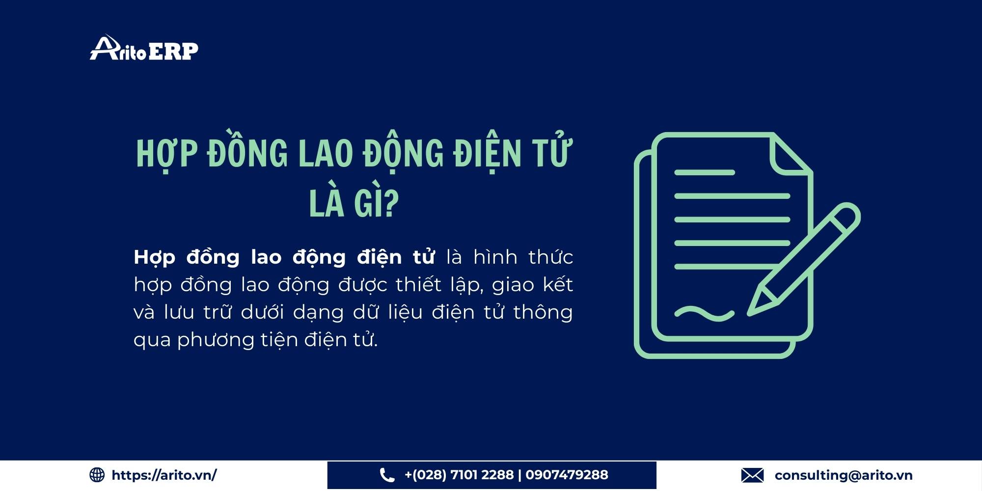 Hợp đồng lao động điện tử là gì?