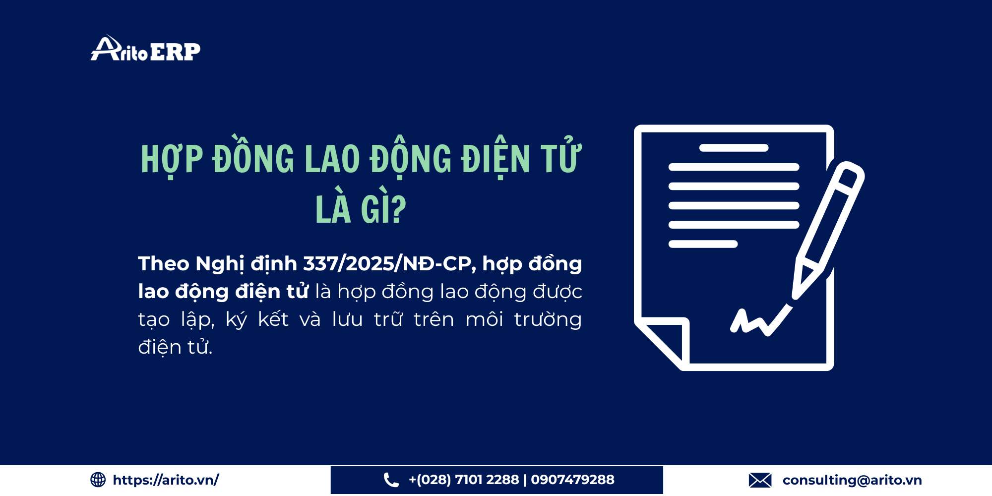 Hợp đồng lao động điện tử là gì?