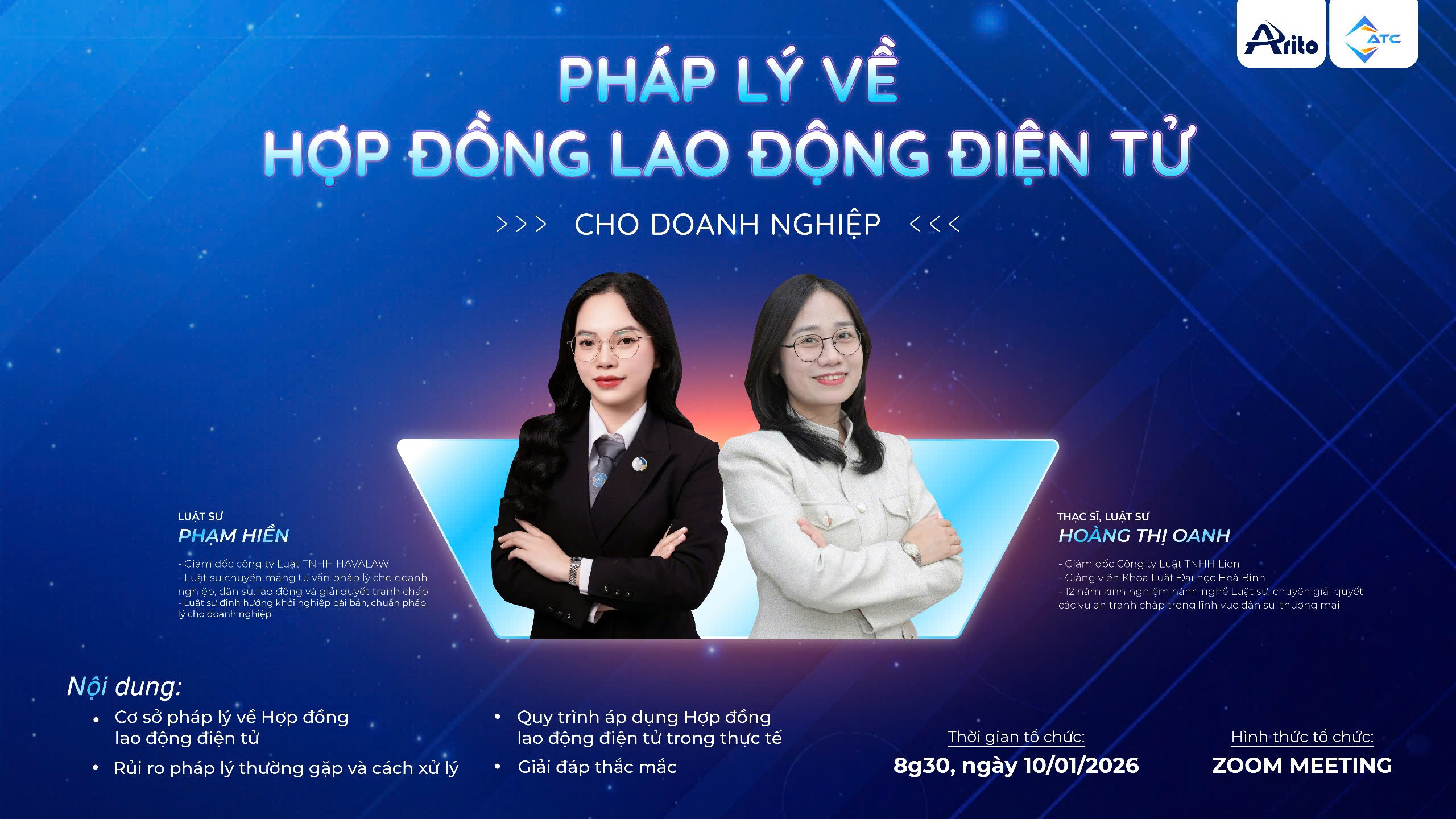 Webinar “Pháp lý về Hợp đồng lao động điện tử cho doanh nghiệp”