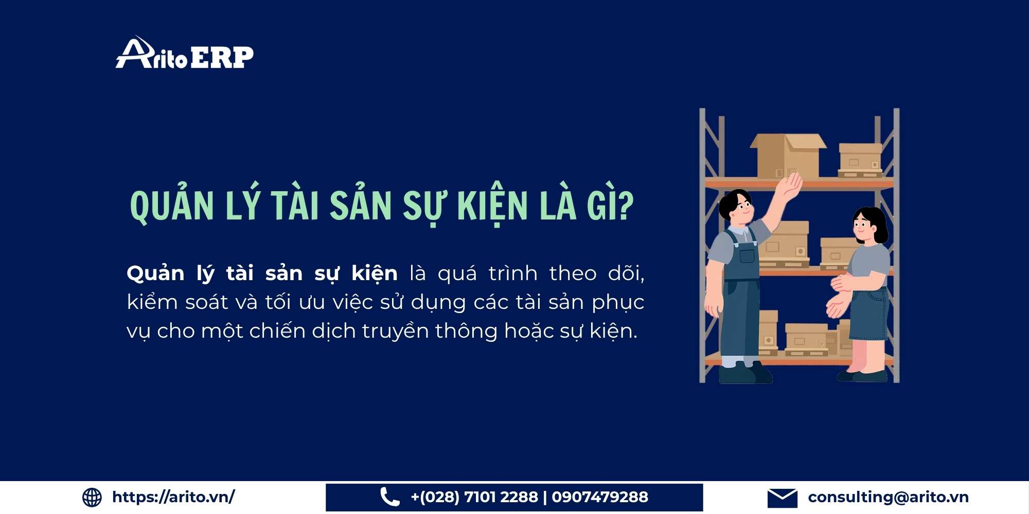 Quản lý tài sản sự kiện là gì?