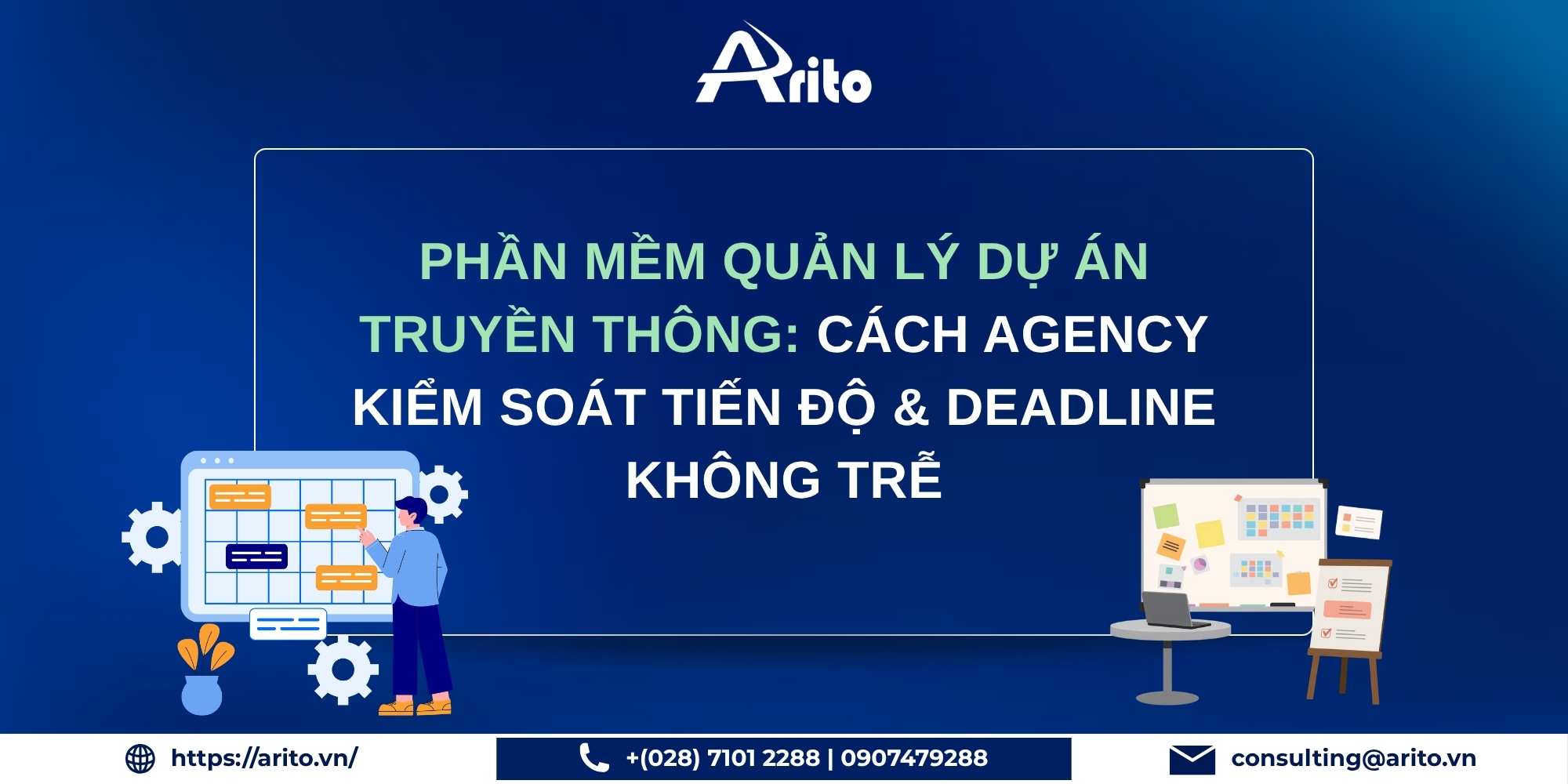Phần mềm quản lý dự án truyền thông