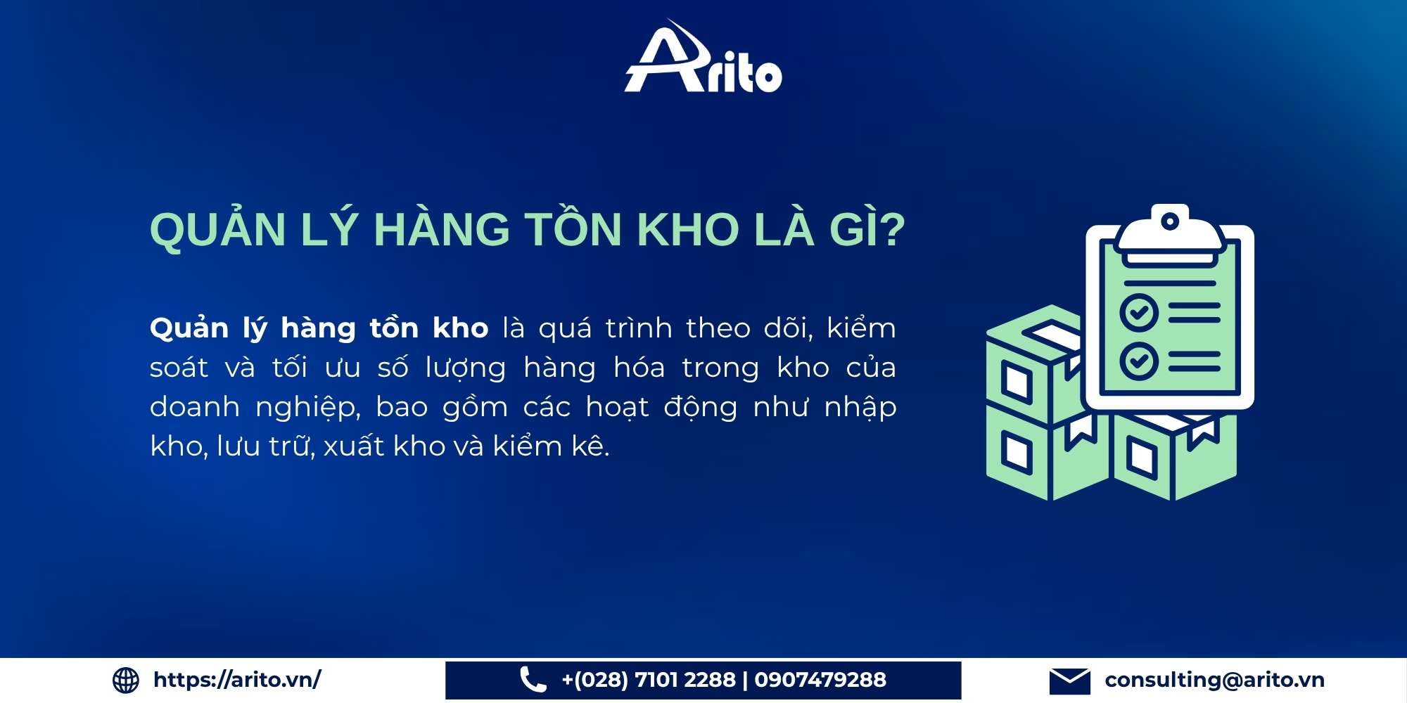 Quản lý hàng tồn kho là gì?