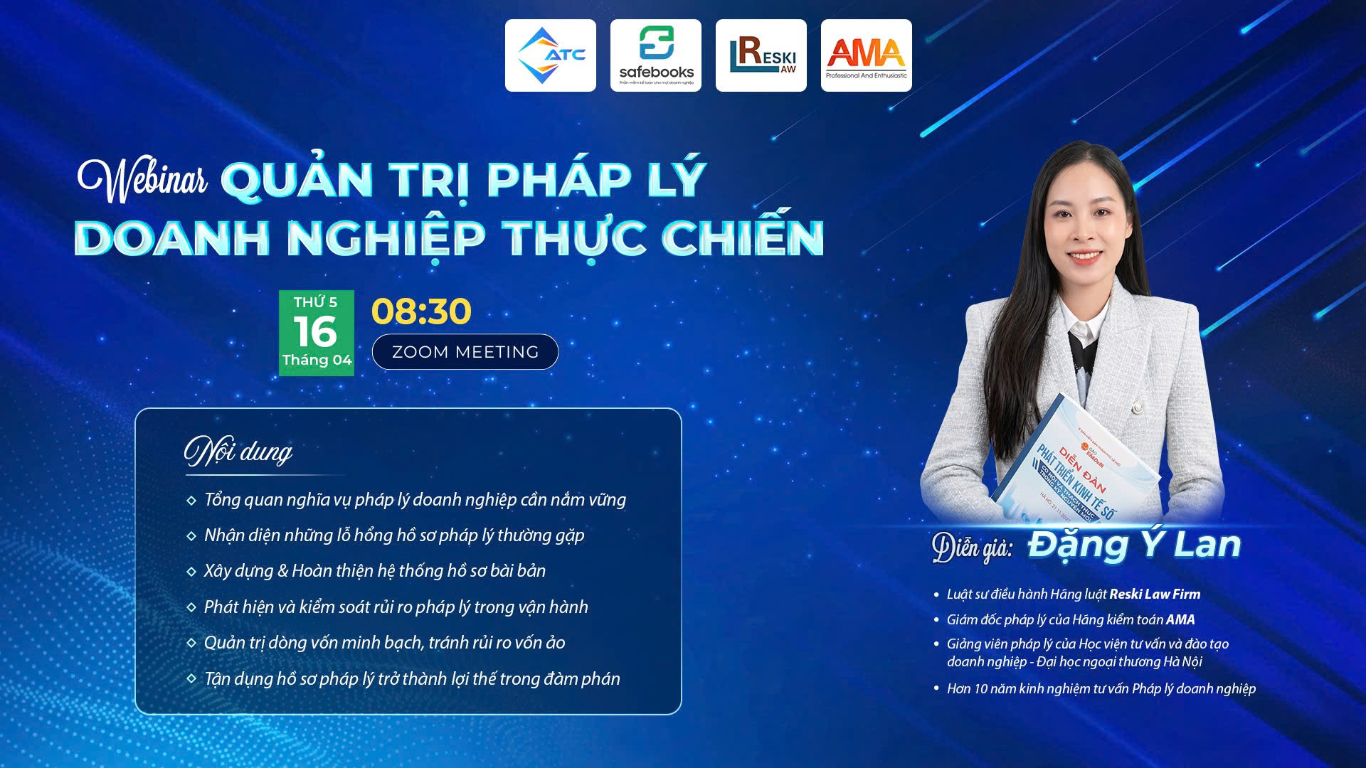Webinar "Quản trị pháp lý doanh nghiệp thực chiến"