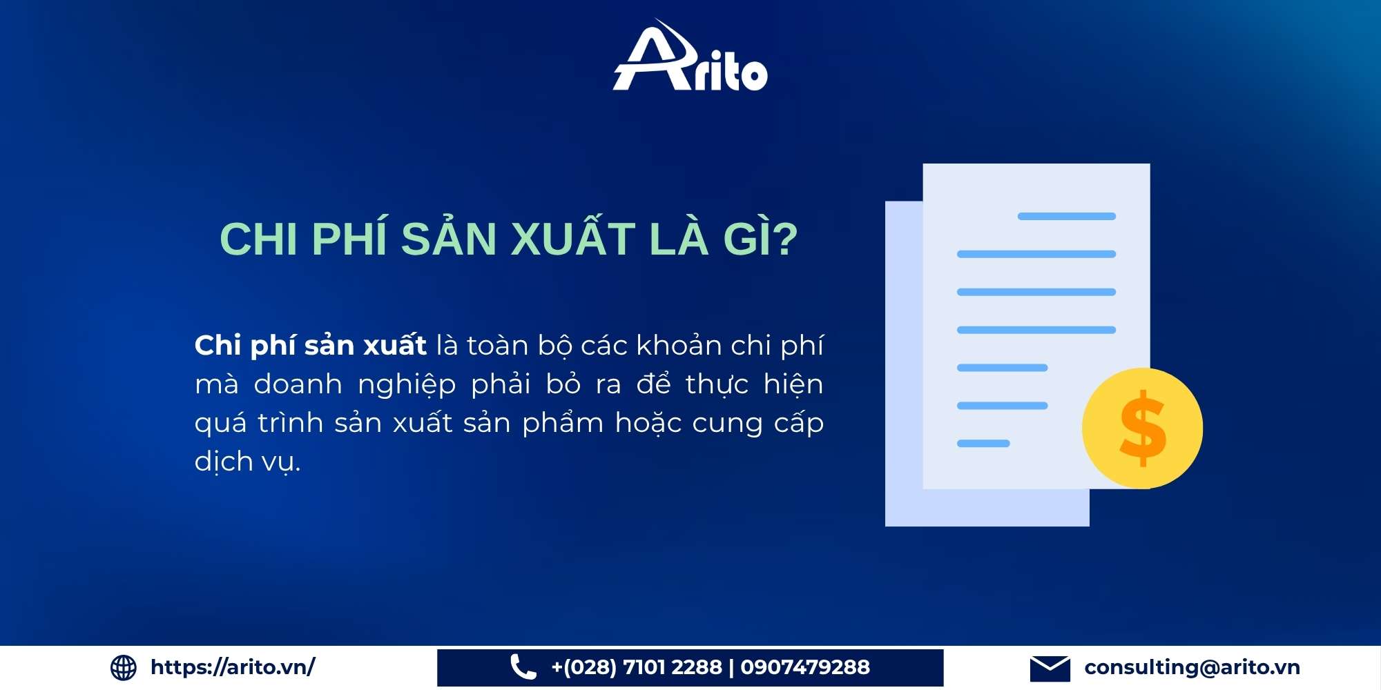 Chi phí sản xuất là gì