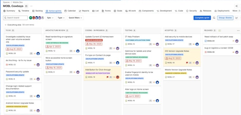 Phần mềm quản lý công việc Jira