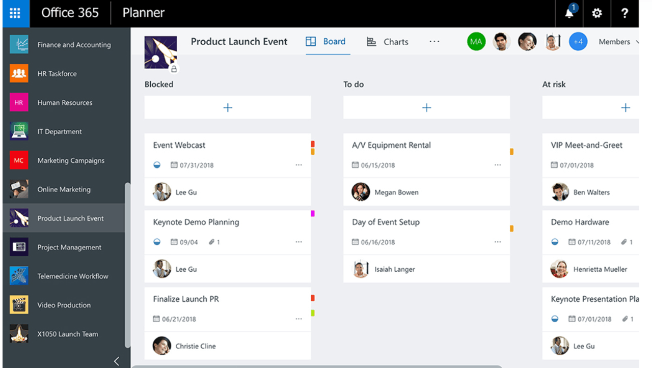 Phần mềm quản lý công việc Microsoft Planner
