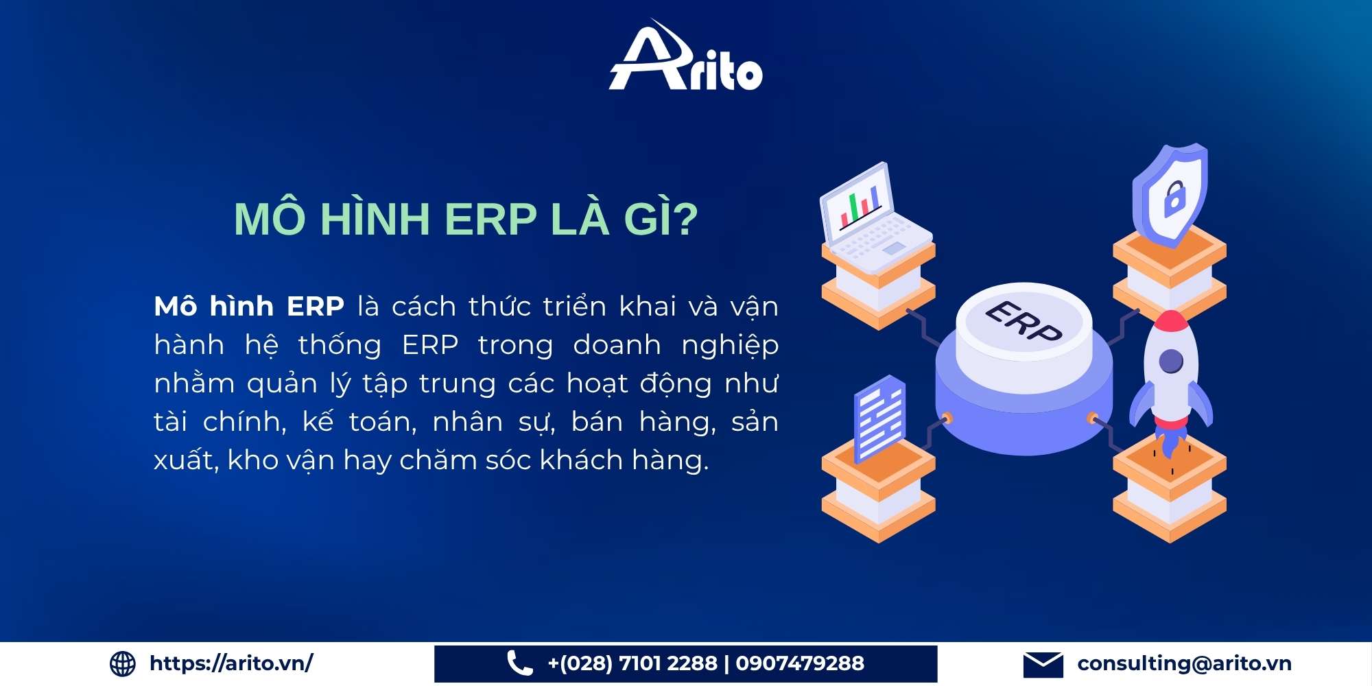 Khái niệm mô hình ERP