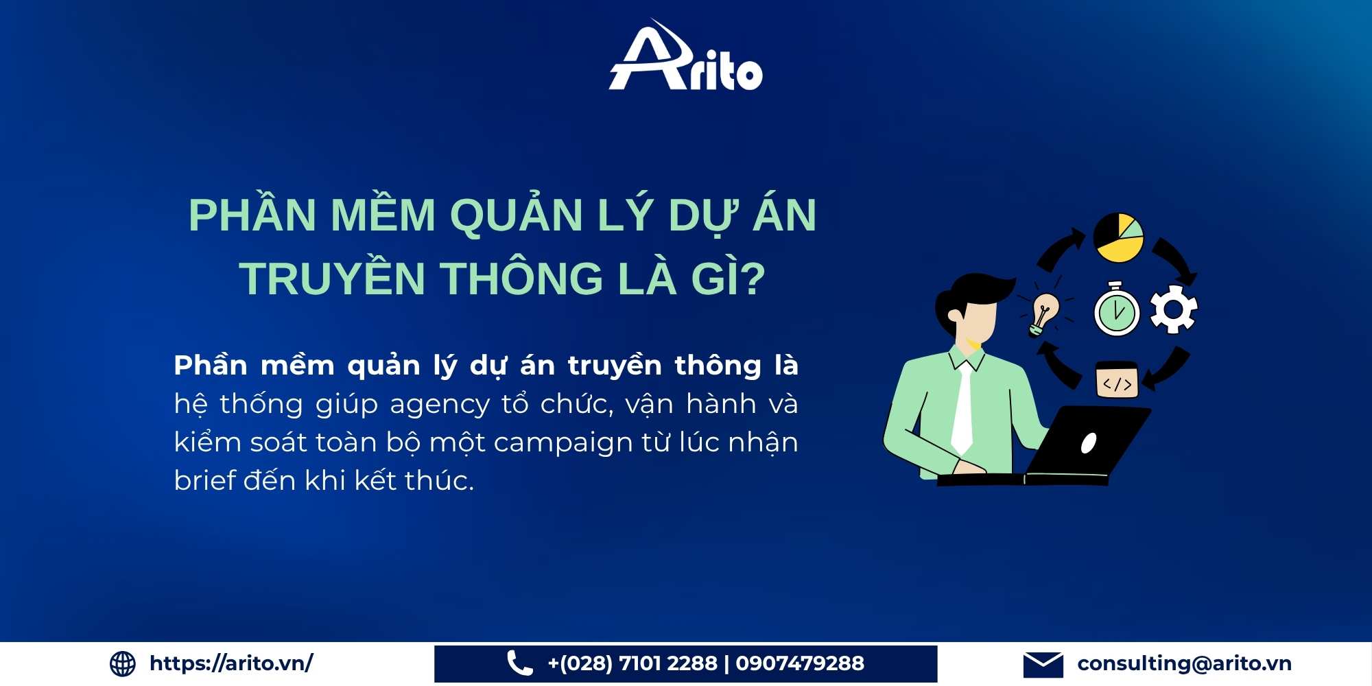 Phần mềm quản lý dự án truyền thông là gì?