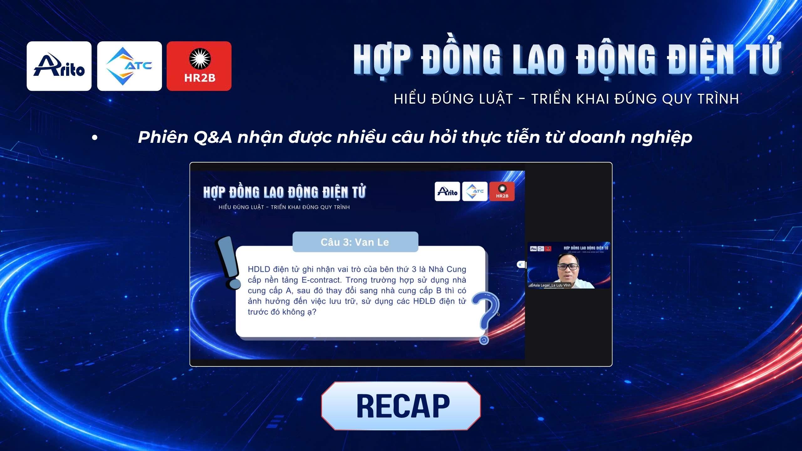 Phiên Q&A nhận được nhiều câu hỏi thực tiễn từ doanh nghiệp