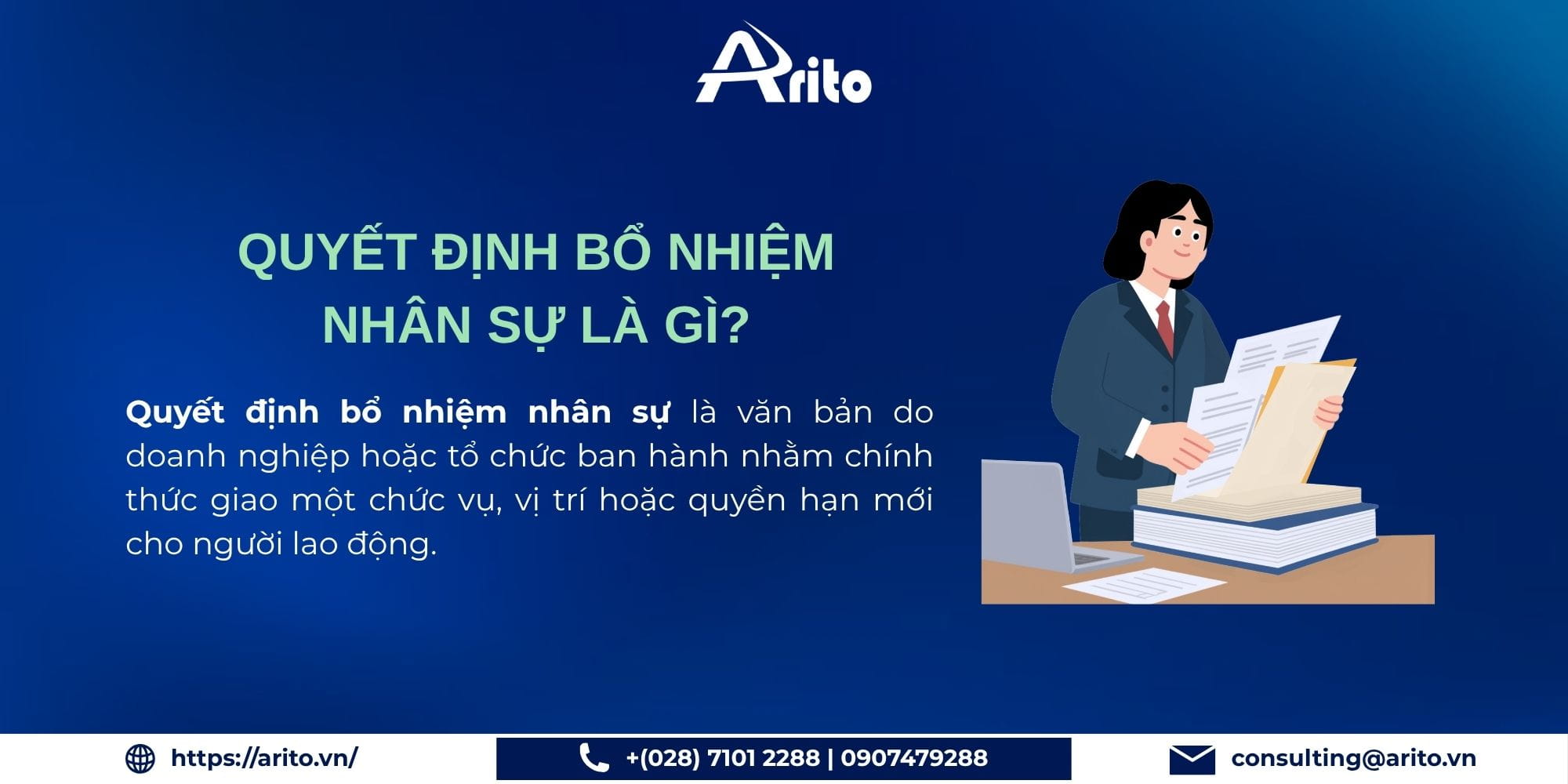 Quyết định bổ nhiệm nhân sự là gì