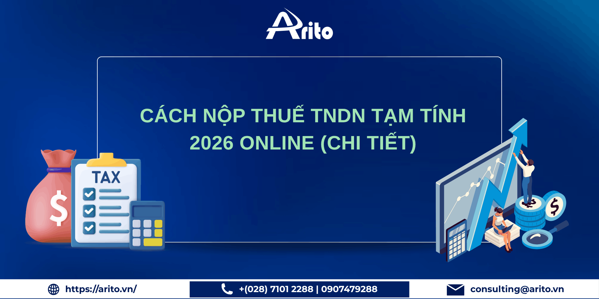 Cách nộp thuế TNDN tạm tính 2026 online