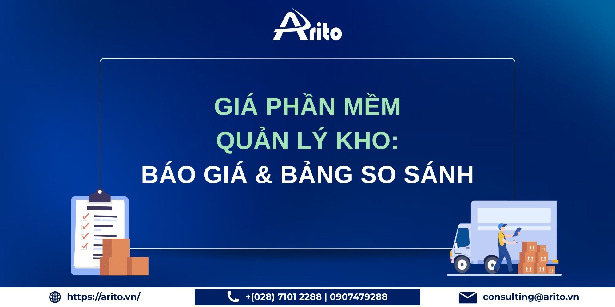 Giá phần mềm quản lý kho 2026: Báo giá & bảng so sánh