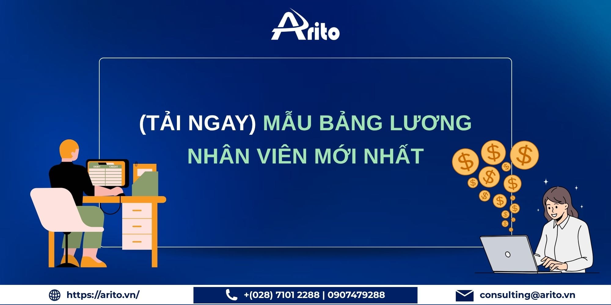mẫu bảng lương nhân viên