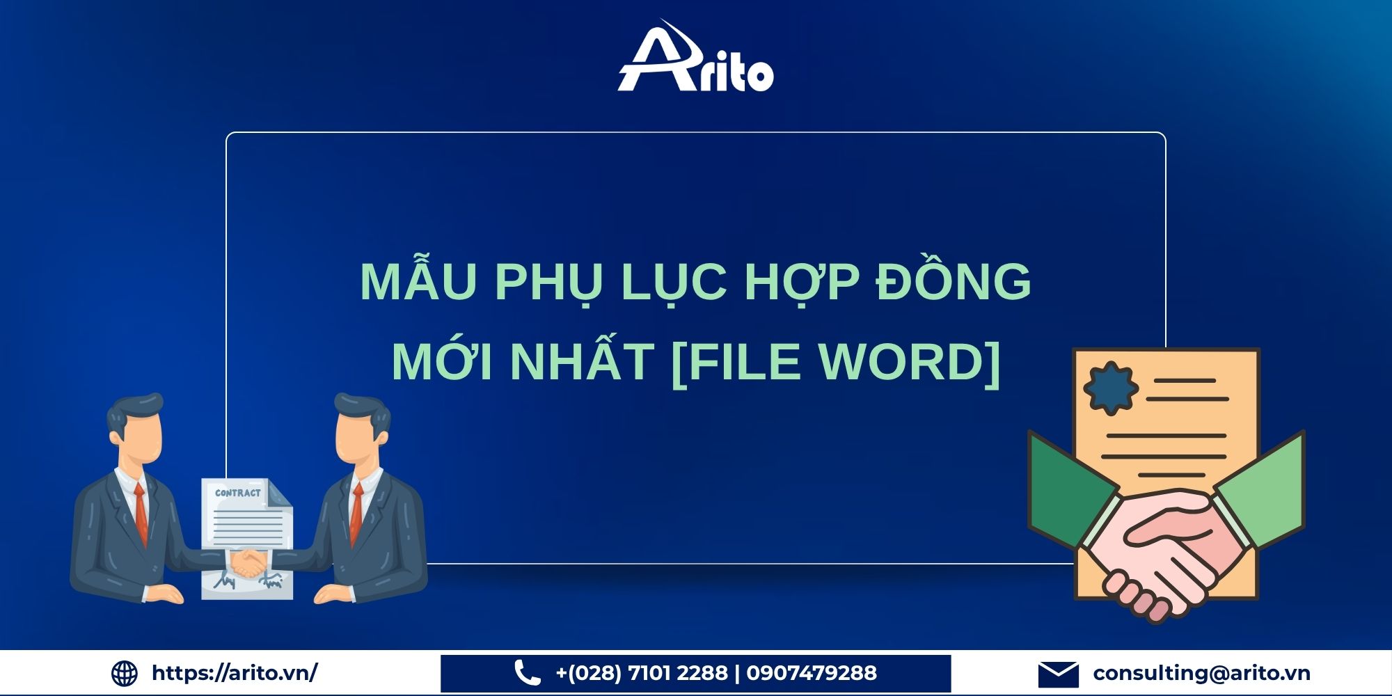 Mẫu phụ lục hợp đồng