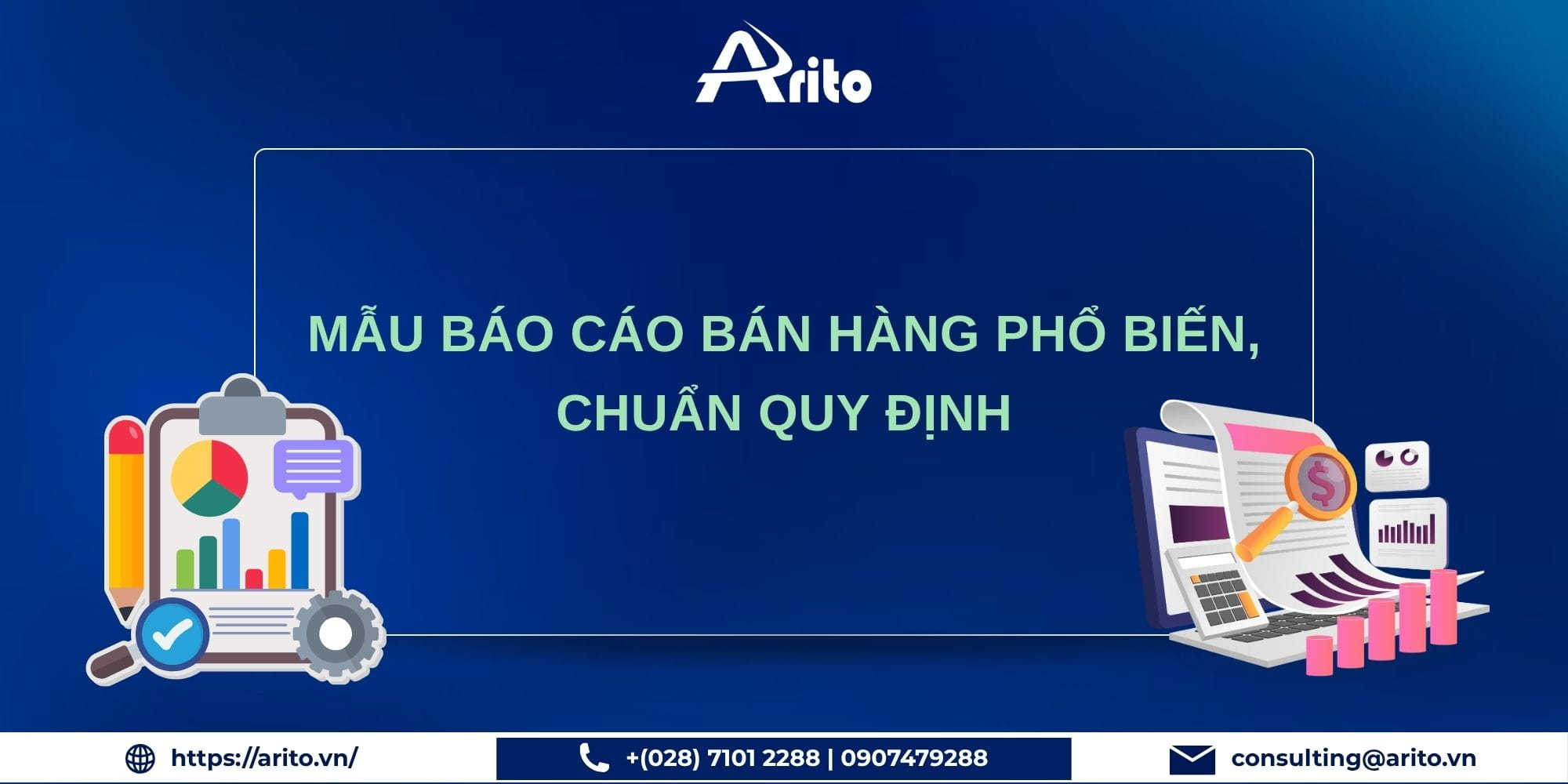 Mẫu báo cáo bán hàng phổ biến
