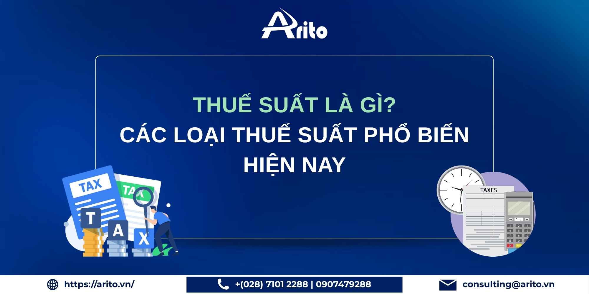 thuế suất là gì, gồm loại nào