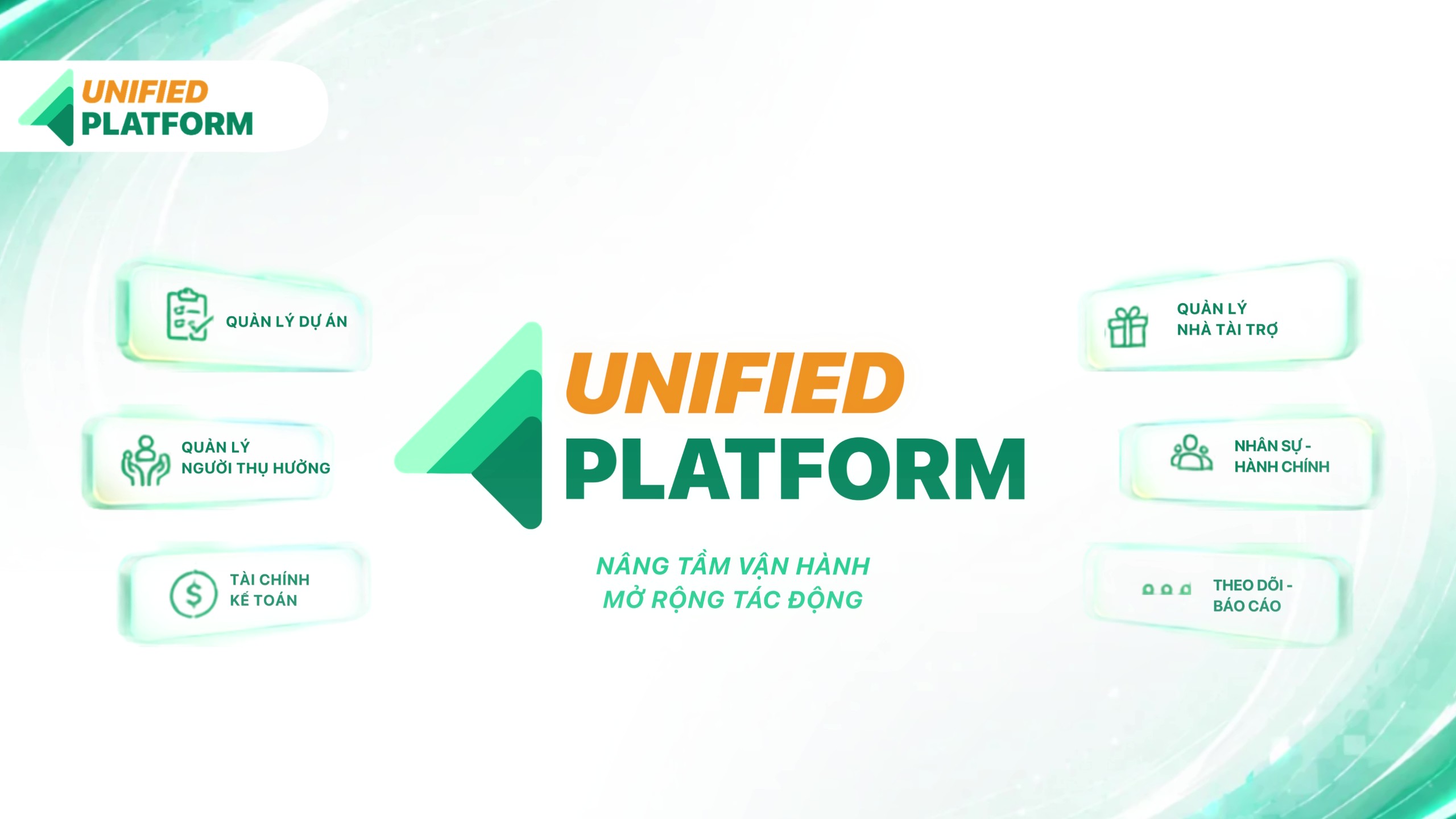 Unified Platform (UP) - Giải pháp quản trị toàn diện cho tổ chức xã hội