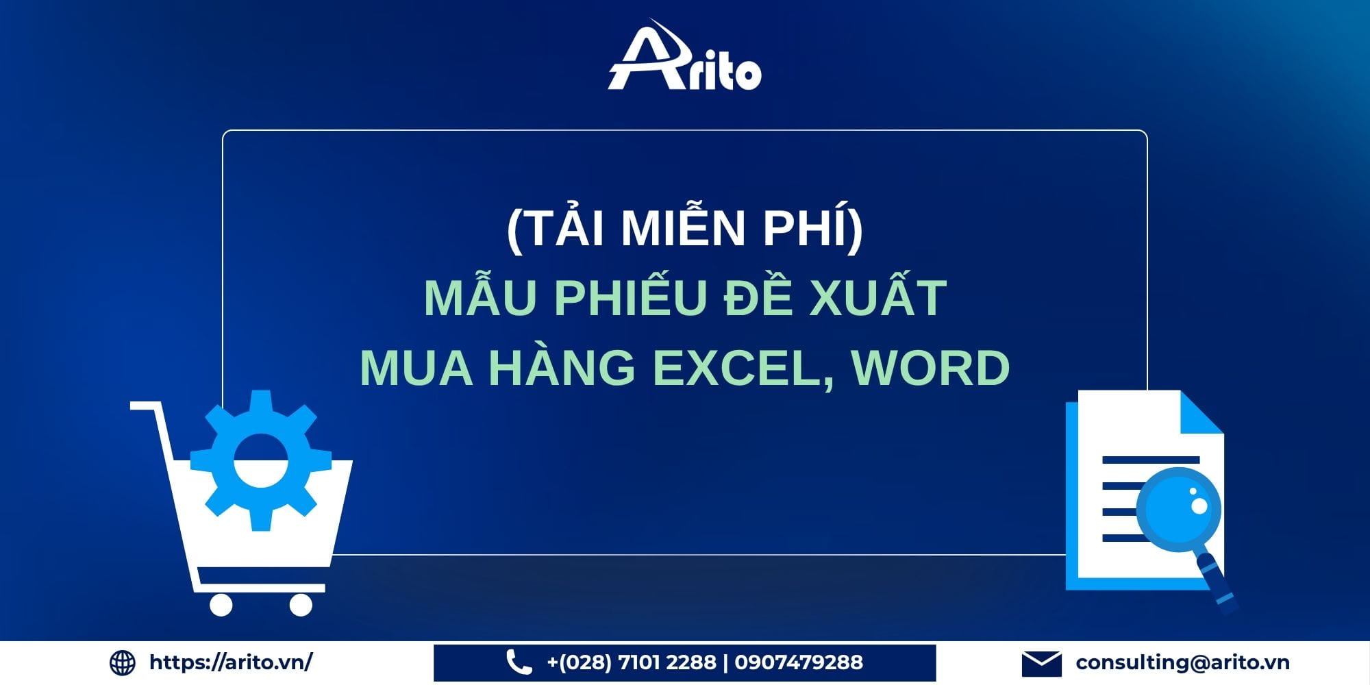 Phiếu đề xuất mua hàng