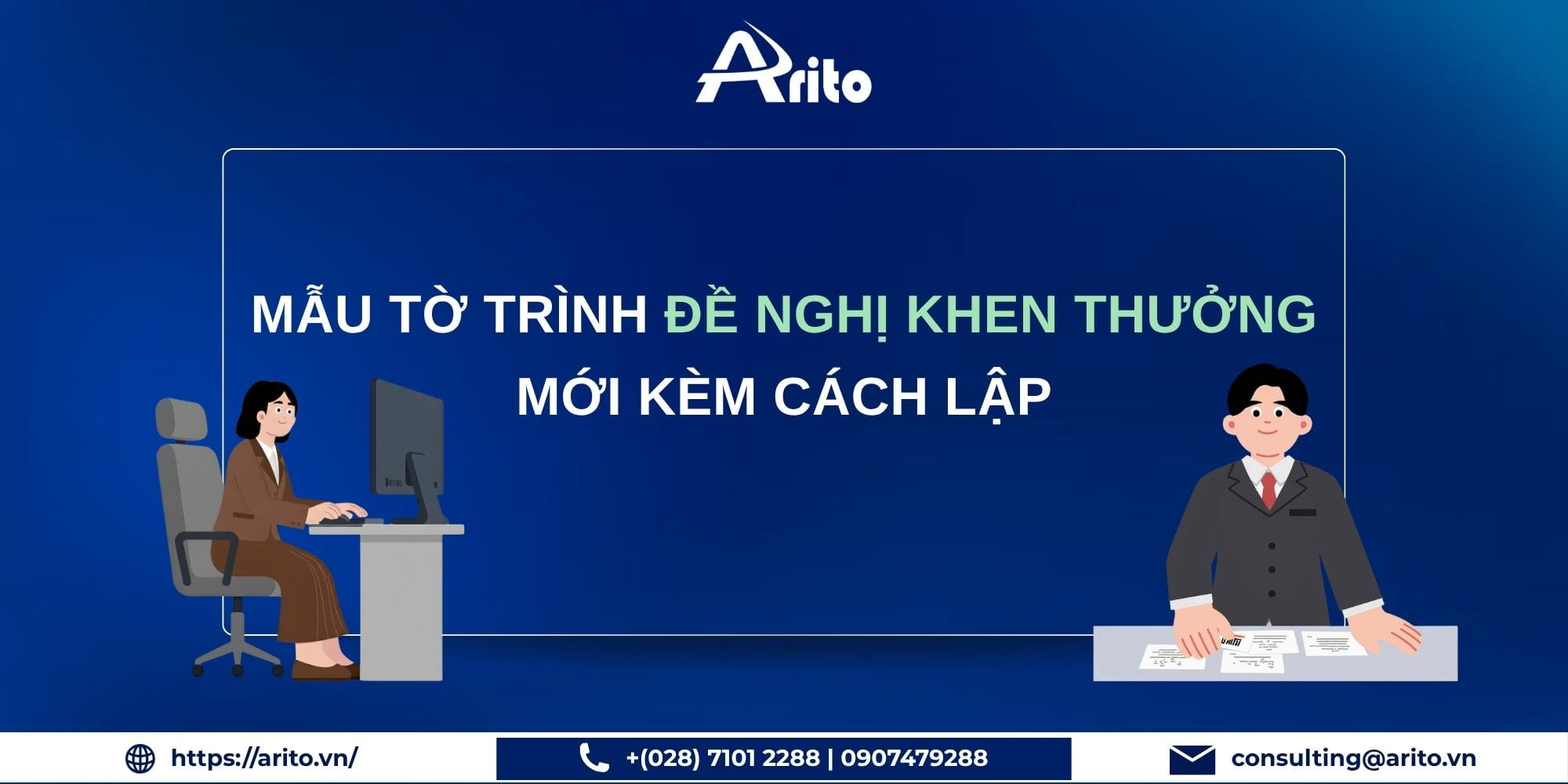tờ trình đề nghị khen thưởng