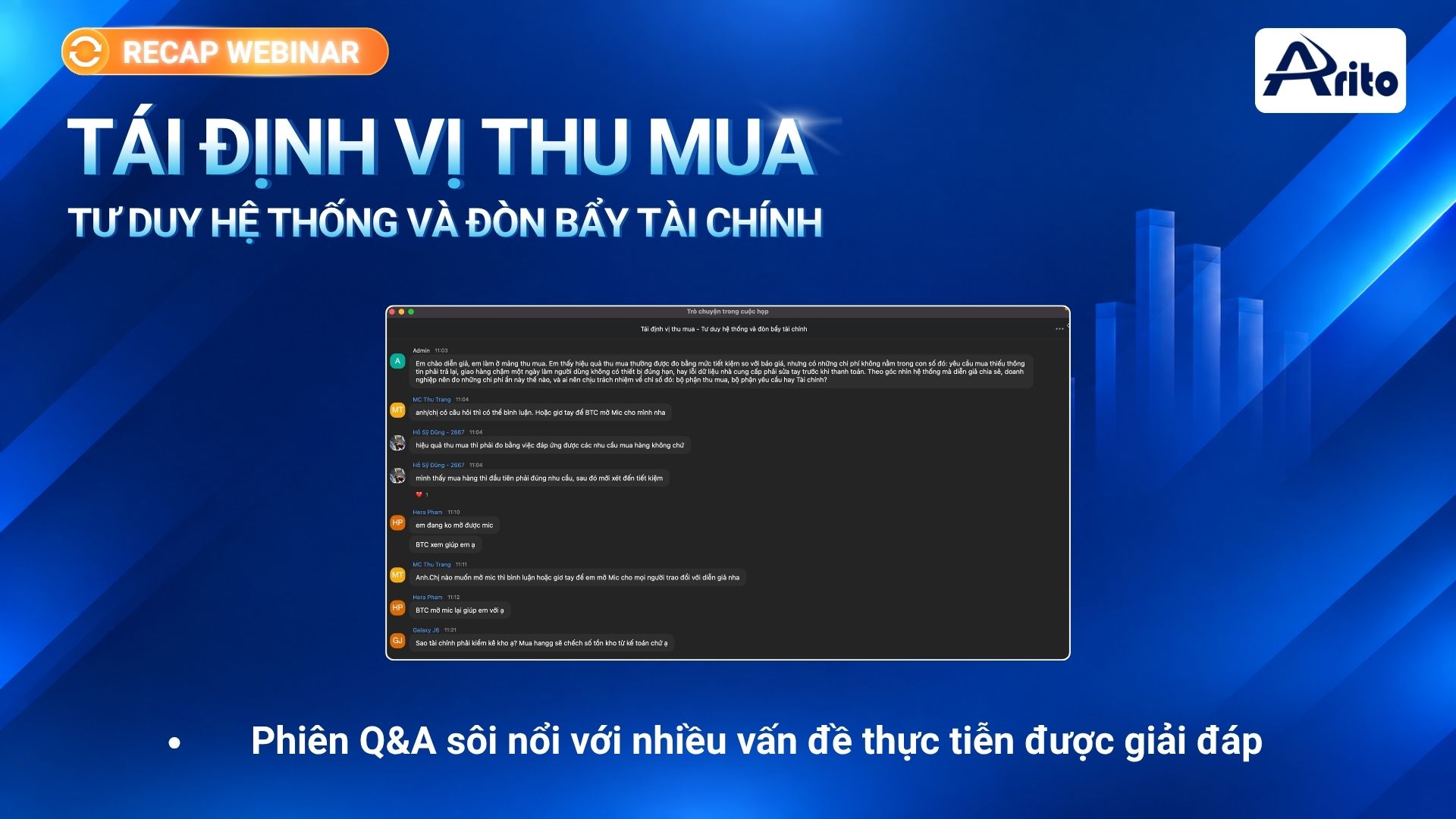 Phiên Q&A sôi nổi với nhiều vấn đề thực tiễn được giải đáp