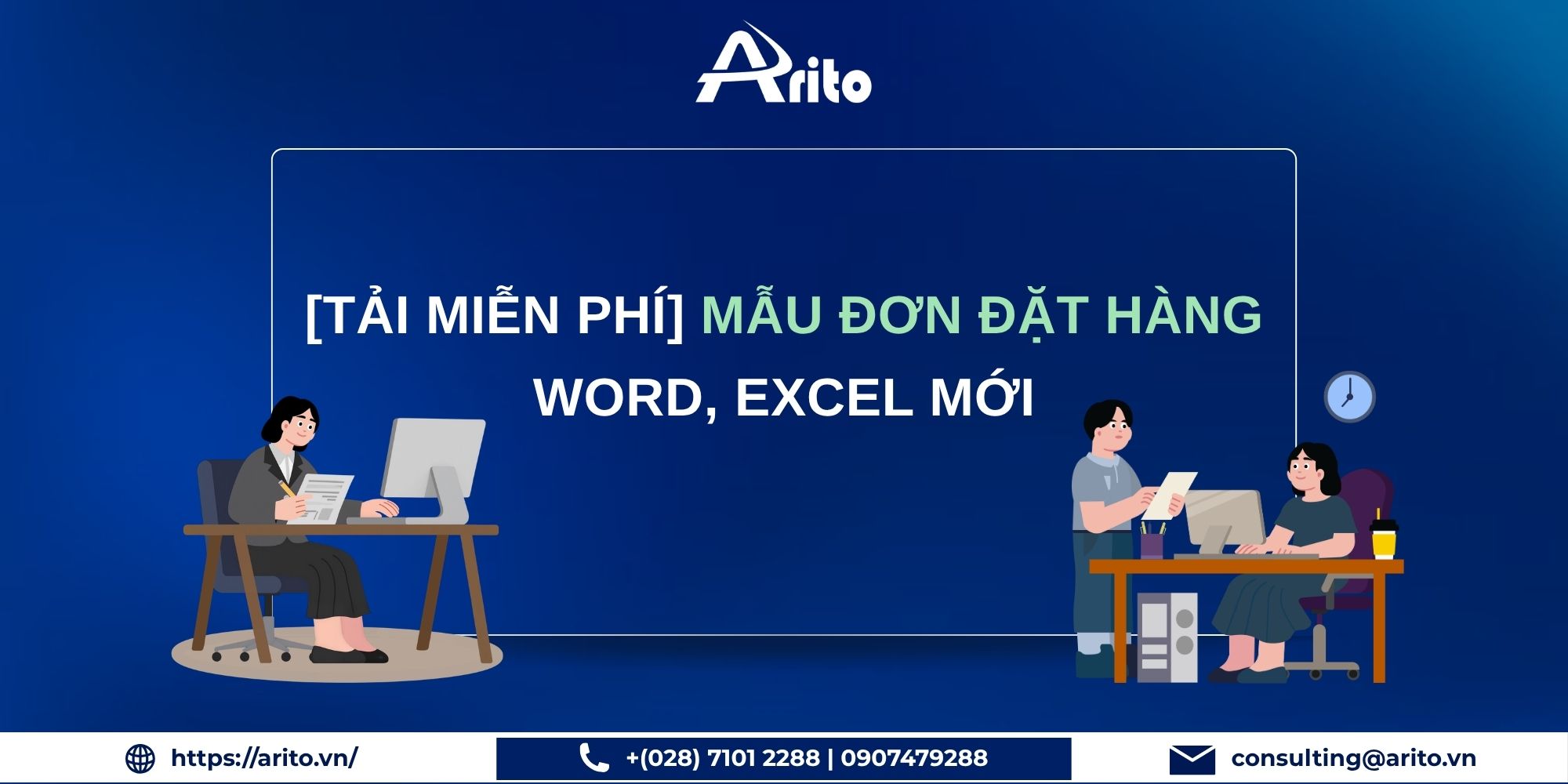 mẫu đơn đặt hàng Word, Excel